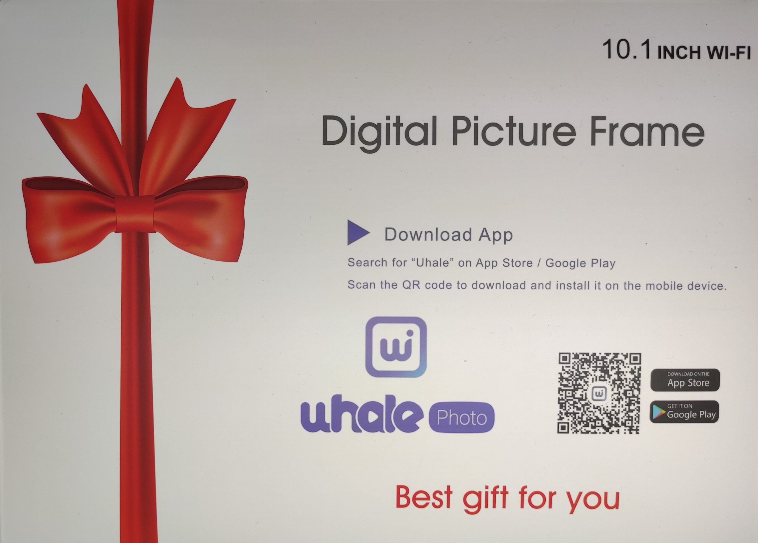 Cyfrowa Ramka z pakietem "dużo zdjęć" Biało-czarna - obrazek 4