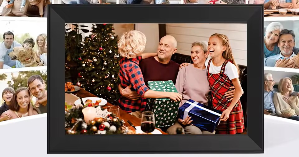 Cyfrowa Ramka z pakietem "dużo filmów" Czarna - obrazek 4