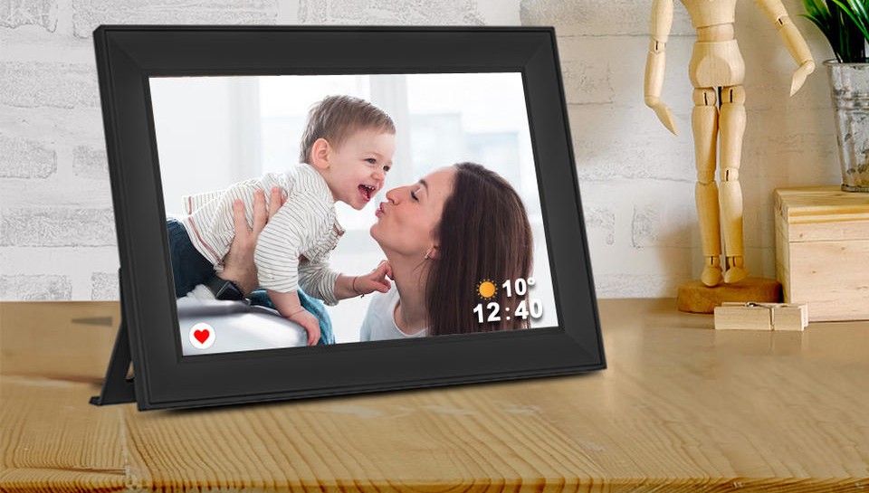 Cyfrowa Ramka z pakietem "dużo filmów" Czarna - obrazek 5