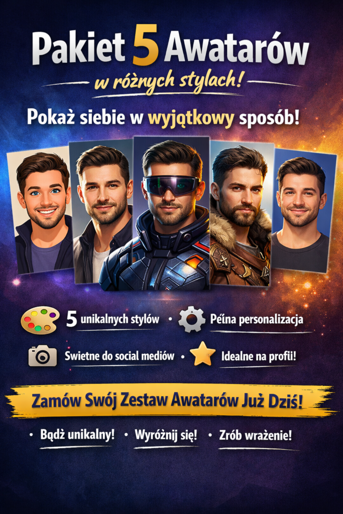obraz aukcji pakiet awatarów