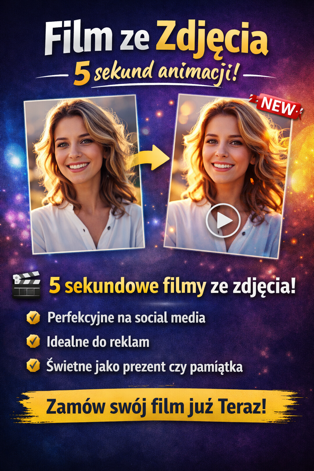 Film na postawie zdjęcia 5 sekund