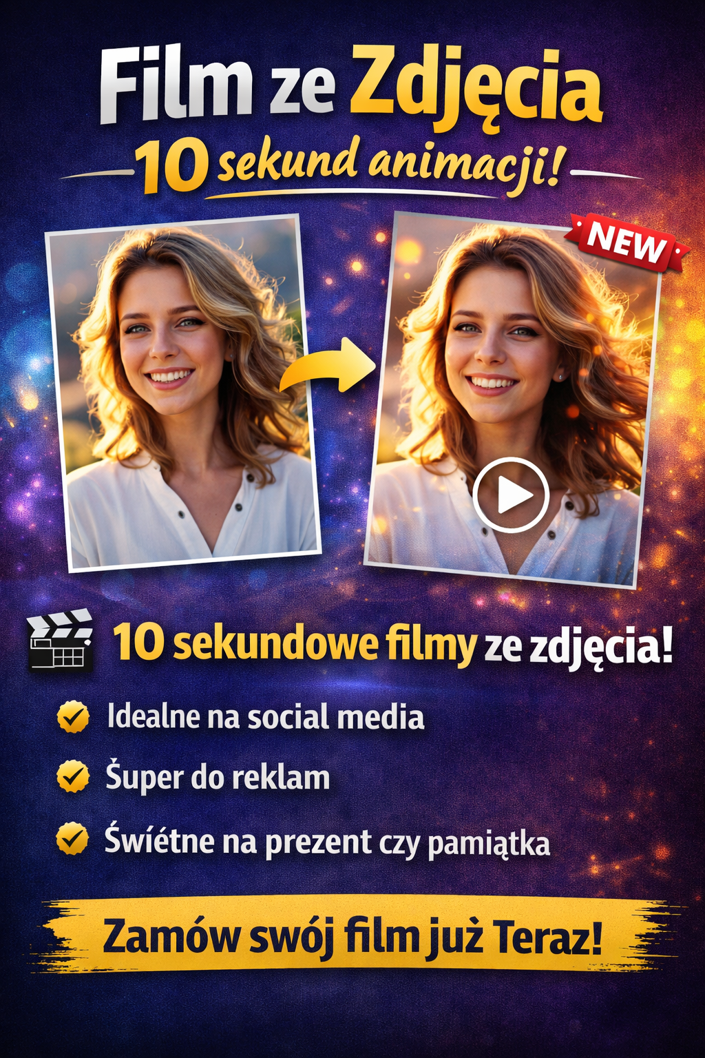 Film na postawie zdjęcia 10 sekund
